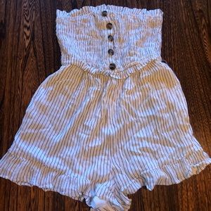 Strapless American Eagle Romper